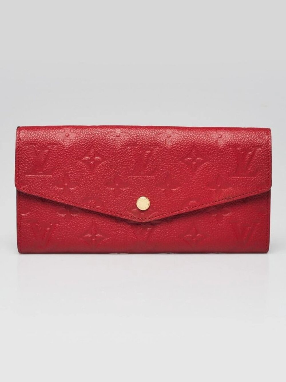Louis Vuitton Cerise Monogram Empreinte Leather Curieuse Wallet